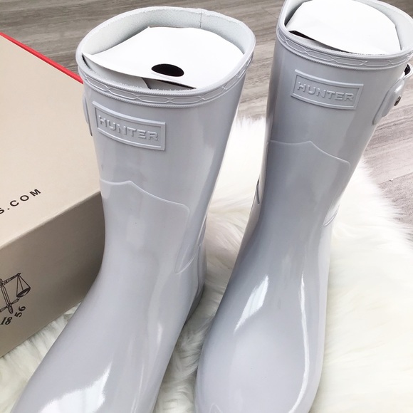 Hunter Refined Short Gloss Rain Boot - Picture 2 of 7